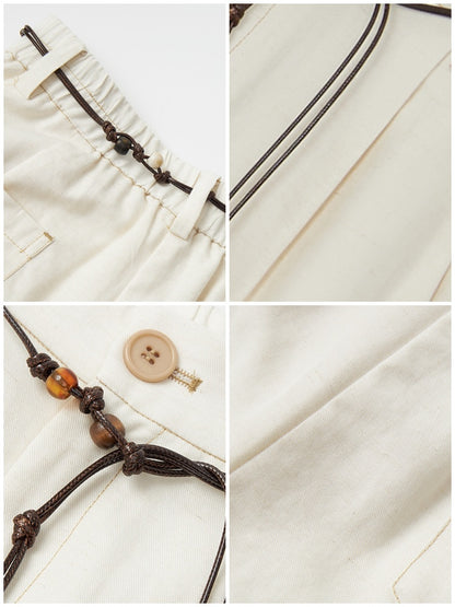 Casual Straight-Leg Trousers【s0000016305】