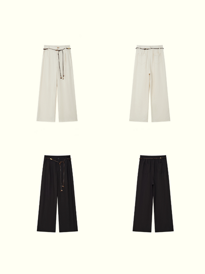 Casual Straight-Leg Trousers【s0000016305】