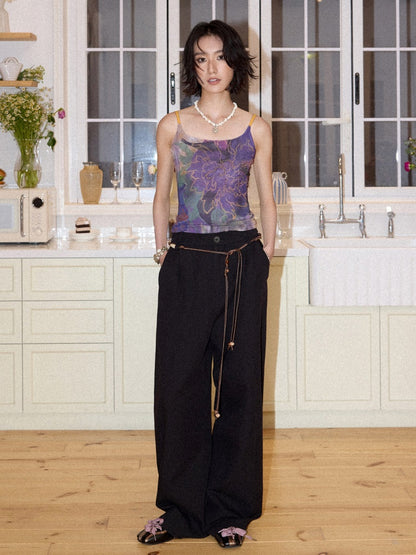 Casual Straight-Leg Trousers【s0000016305】