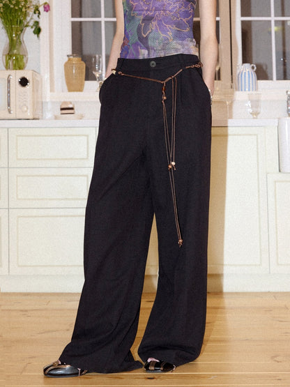 Casual Straight-Leg Trousers【s0000016305】