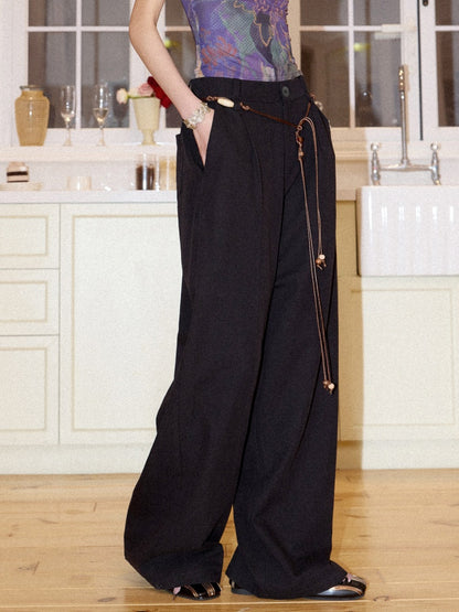 Casual Straight-Leg Trousers【s0000016305】