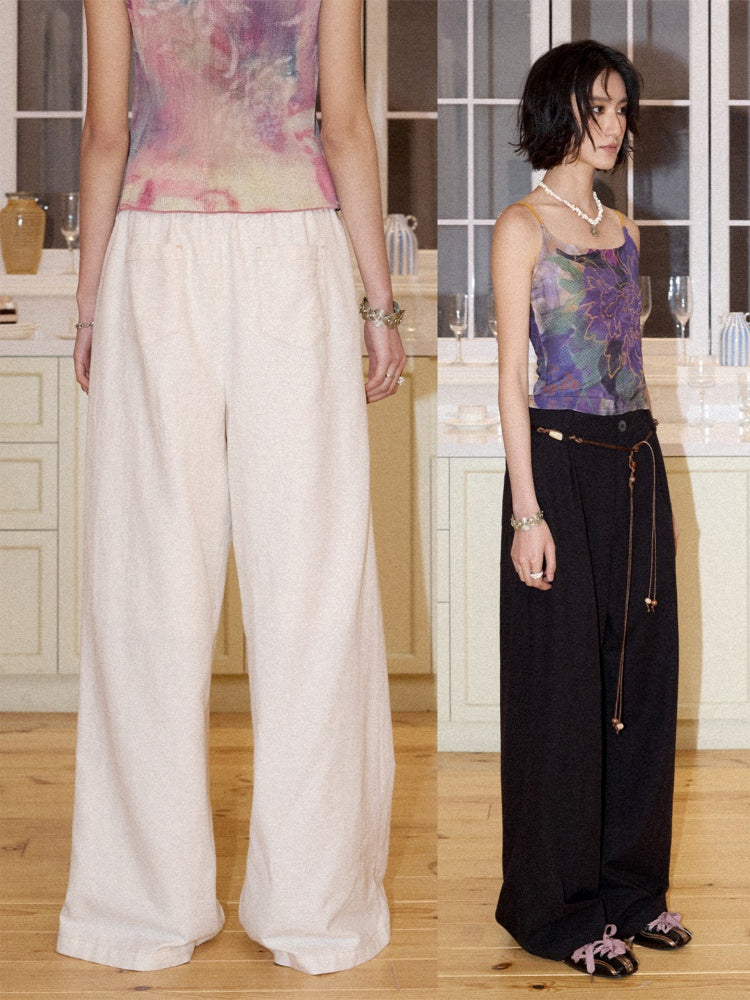 Casual Straight-Leg Trousers【s0000016305】