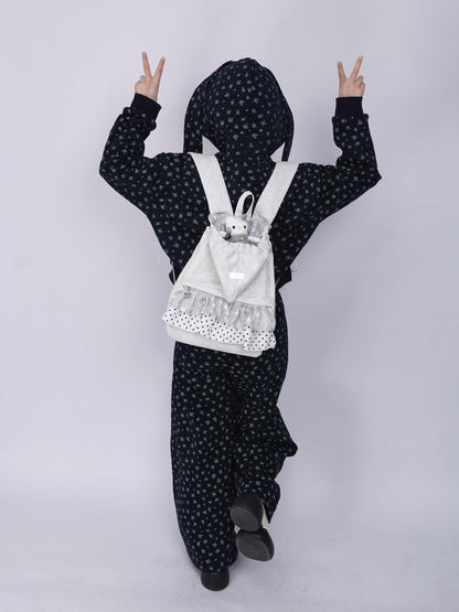 Niche Ruffle Skirt Hoodie Backpack【s0000016446】