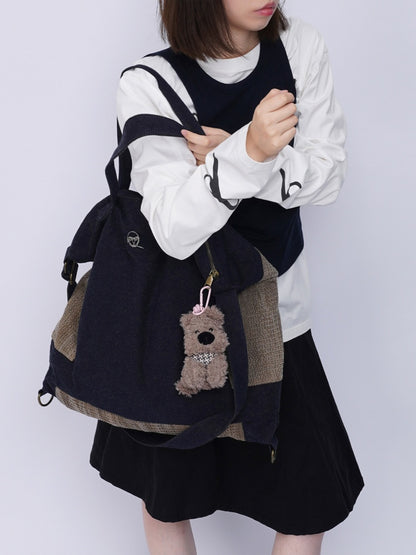 Denim Shoulder Large-Capacity Bag【s0000016447】