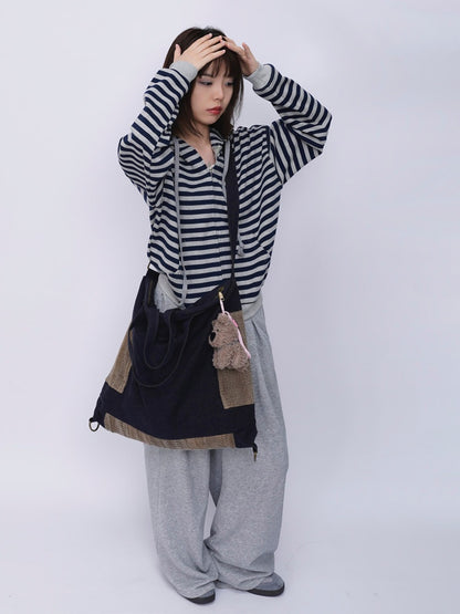 Denim Shoulder Large-Capacity Bag【s0000016447】