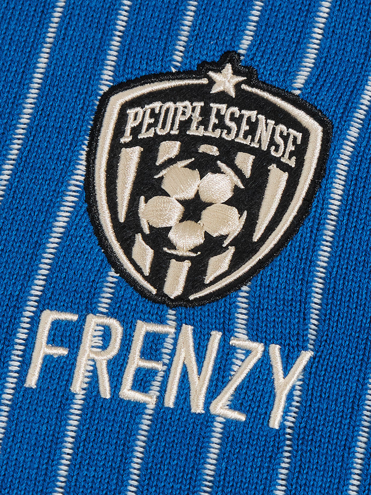 Retro Soccer Style Mesh Stand Collar Zipper Knit Polo Shirt【s0000016459】