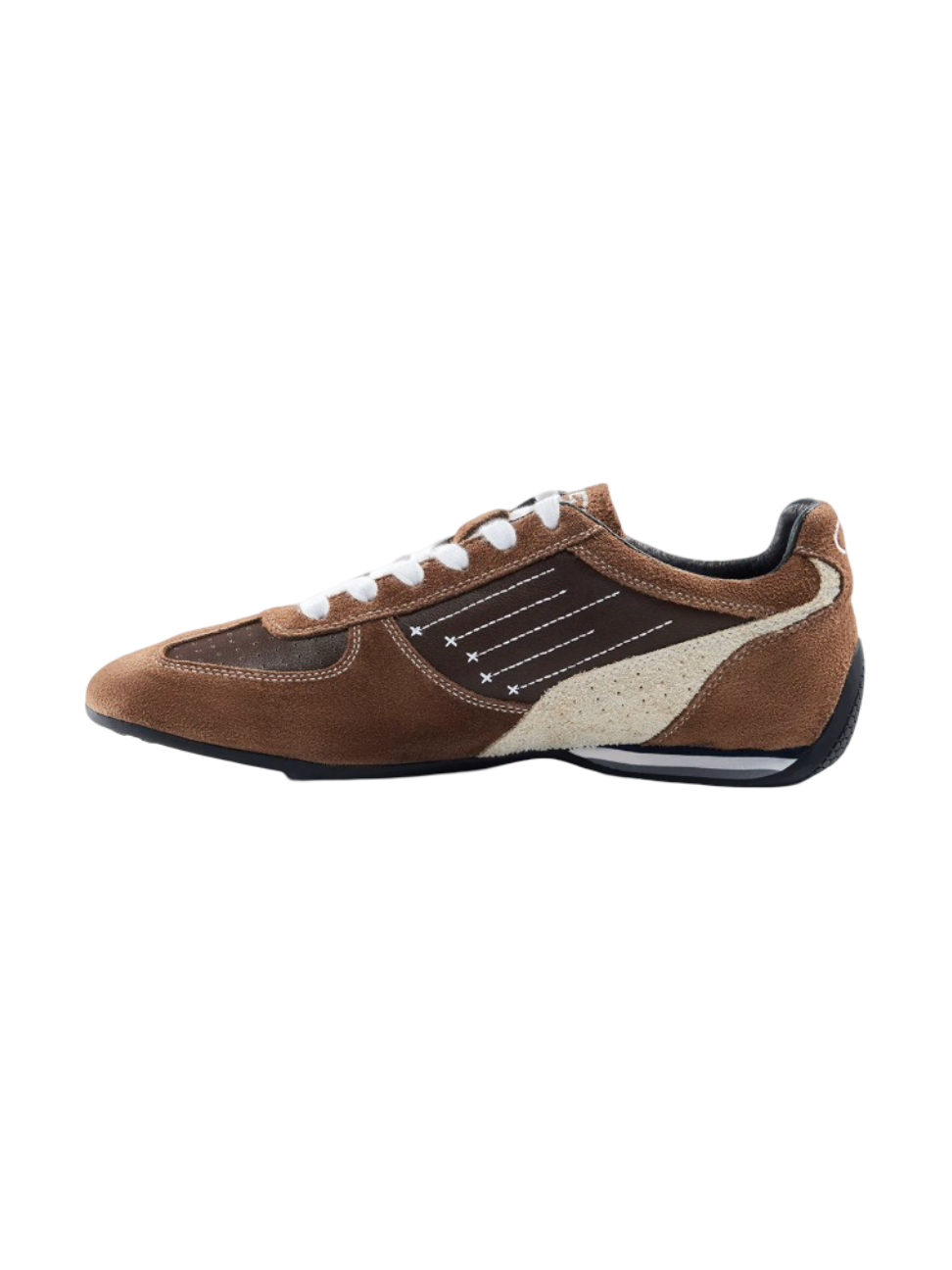 F1 Racing Elements Cowhide Suede Training Sneakers【s0000016462】