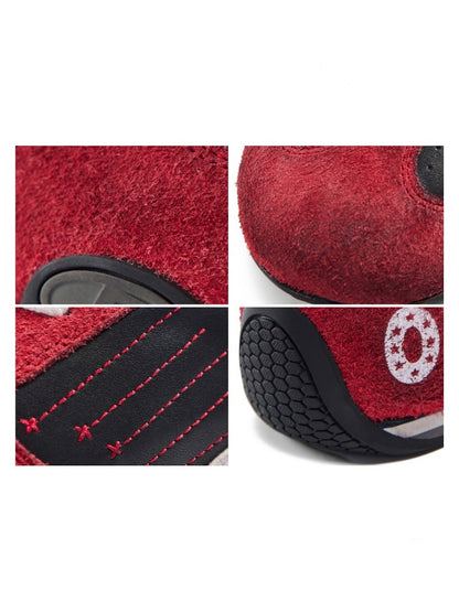F1 Racing Elements Cowhide Suede Training Sneakers【s0000016463】