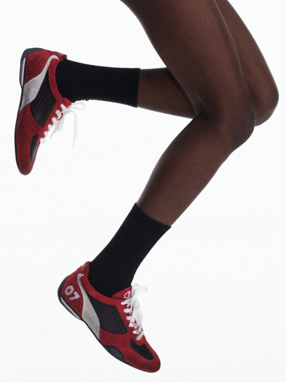 F1 Racing Elements Cowhide Suede Training Sneakers【s0000016463】