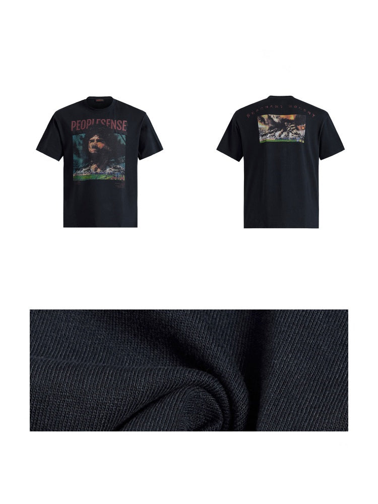 Football Distressed Short Sleeve T-Shirt【s0000016466】