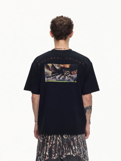 Football Distressed Short Sleeve T-Shirt【s0000016466】
