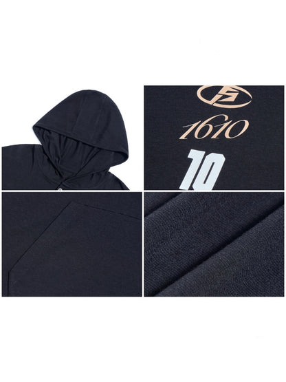 10 Badge Hoodie High Stretch Long Sleeve Jersey T-Shirt【s0000016475】