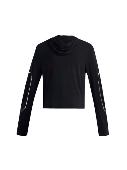 10 Badge Hoodie High Stretch Long Sleeve Jersey T-Shirt【s0000016475】