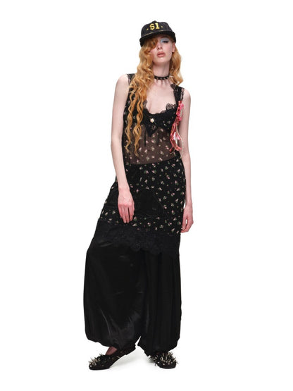 1JINN STUDIOx SNOOPY Collaboration V-Neck Loose Dress【s0000016581】