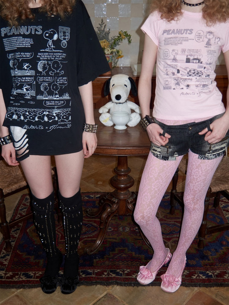 Old Zipper Hole Worn Out Slim Denim Hot Pants 【s0000016582】