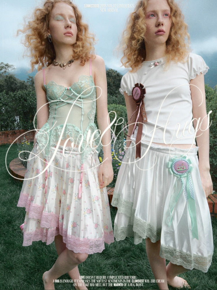 Rose Bow Puff Sleeve Solid Color Basic Short Sleeve T-Shirt【s0000016591】