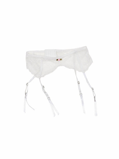 Sexy Low Waisted High Elastic Cut Out Lace Mesh Garter【s0000016598】