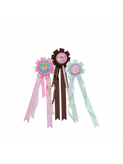 1JINN STUDIOxSNOOPY Collaboration Ribbon Badge Brooch Hair Clips【s0000016600】