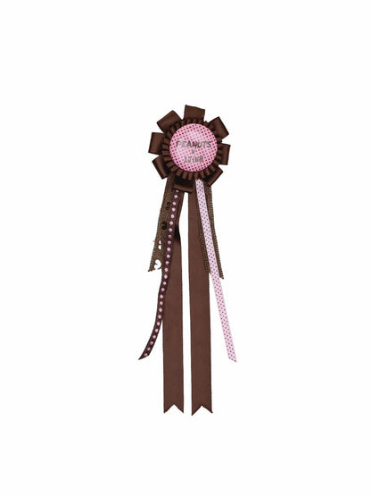 1JINN STUDIOxSNOOPY Collaboration Ribbon Badge Brooch Hair Clips【s0000016600】
