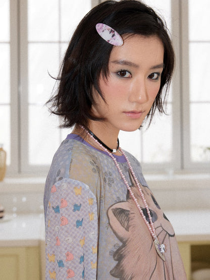 Childlike Cute Pet Series Animal Print Hair Accessories【s0000016752】
