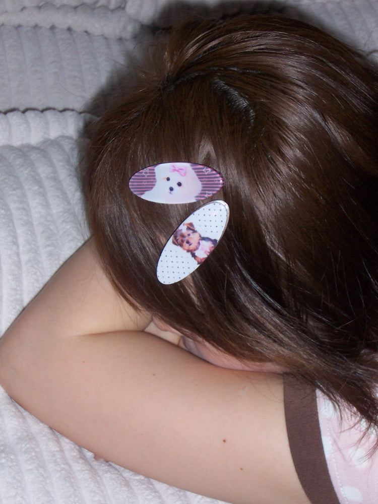 Childlike Cute Pet Series Animal Print Hair Accessories【s0000016752】