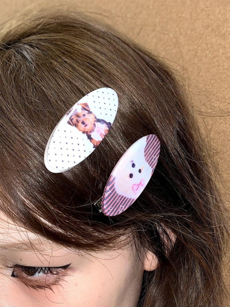 Childlike Cute Pet Series Animal Print Hair Accessories【s0000016752】