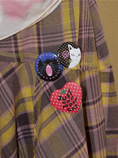 Cute Pet Planet Design Childlike Animal Print Badge【s0000016753】