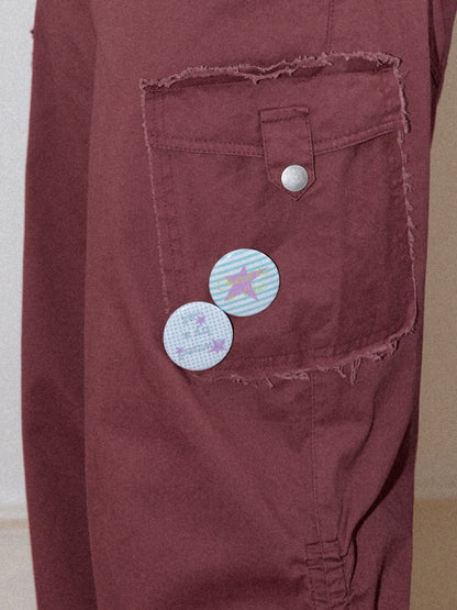 Cute Pet Planet Design Childlike Animal Print Badge【s0000016753】