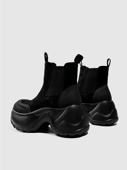 British Style Vintage Platform Short Tube Martin Boots【s0000016765】