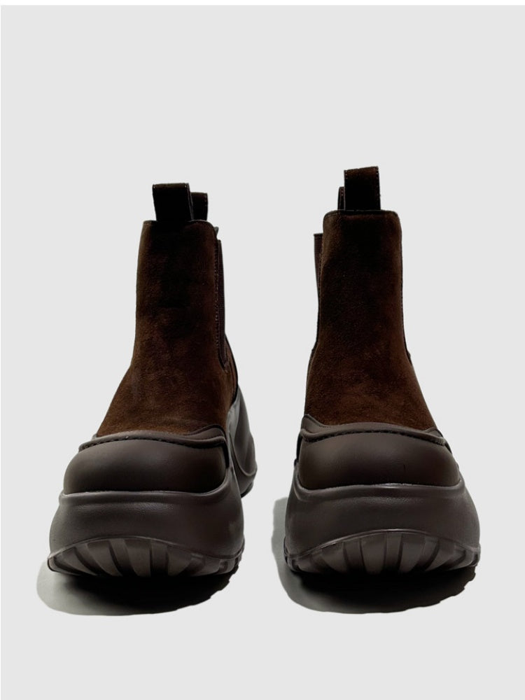 British Style Vintage Platform Short Tube Martin Boots【s0000016765】