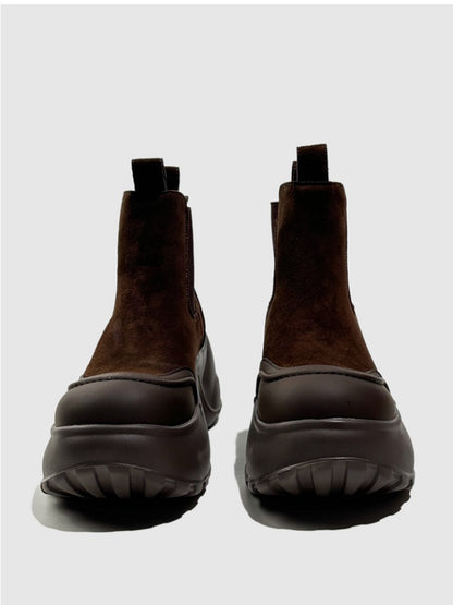 British Style Vintage Platform Short Tube Martin Boots【s0000016765】