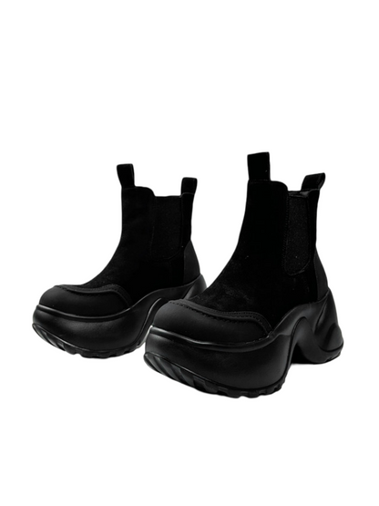 British Style Vintage Platform Short Tube Martin Boots【s0000016765】
