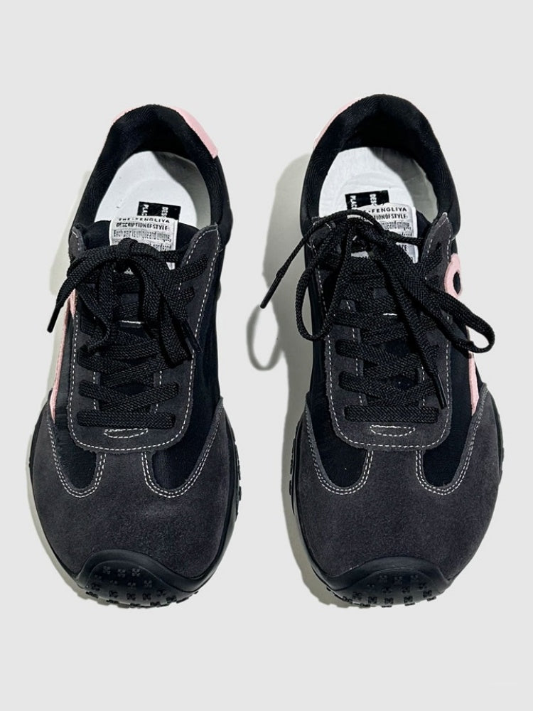 Roaming Star Rail Leather Platform Mango Head Training Sneaker【s0000016778】