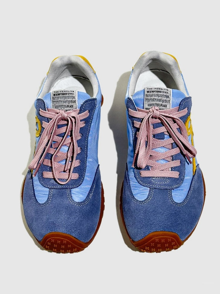 Roaming Star Rail Leather Platform Mango Head Training Sneaker【s0000016778】