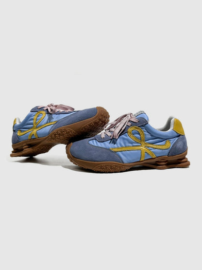 Roaming Star Rail Leather Platform Mango Head Training Sneaker【s0000016778】
