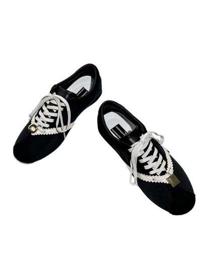 Deconstruct Gold Buckle Color Blocked Training Shoes【s0000016779】