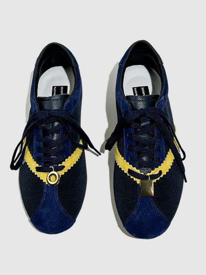 Deconstruct Gold Buckle Color Blocked Training Shoes【s0000016779】
