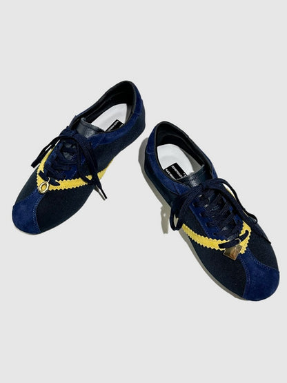 Deconstruct Gold Buckle Color Blocked Training Shoes【s0000016779】