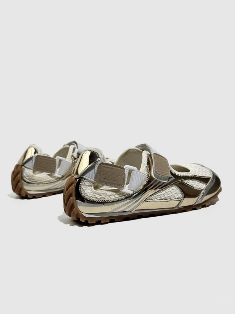 Genuine leather Mesh Velcro Shoes【s0000016780】