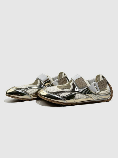 Genuine leather Mesh Velcro Shoes【s0000016780】