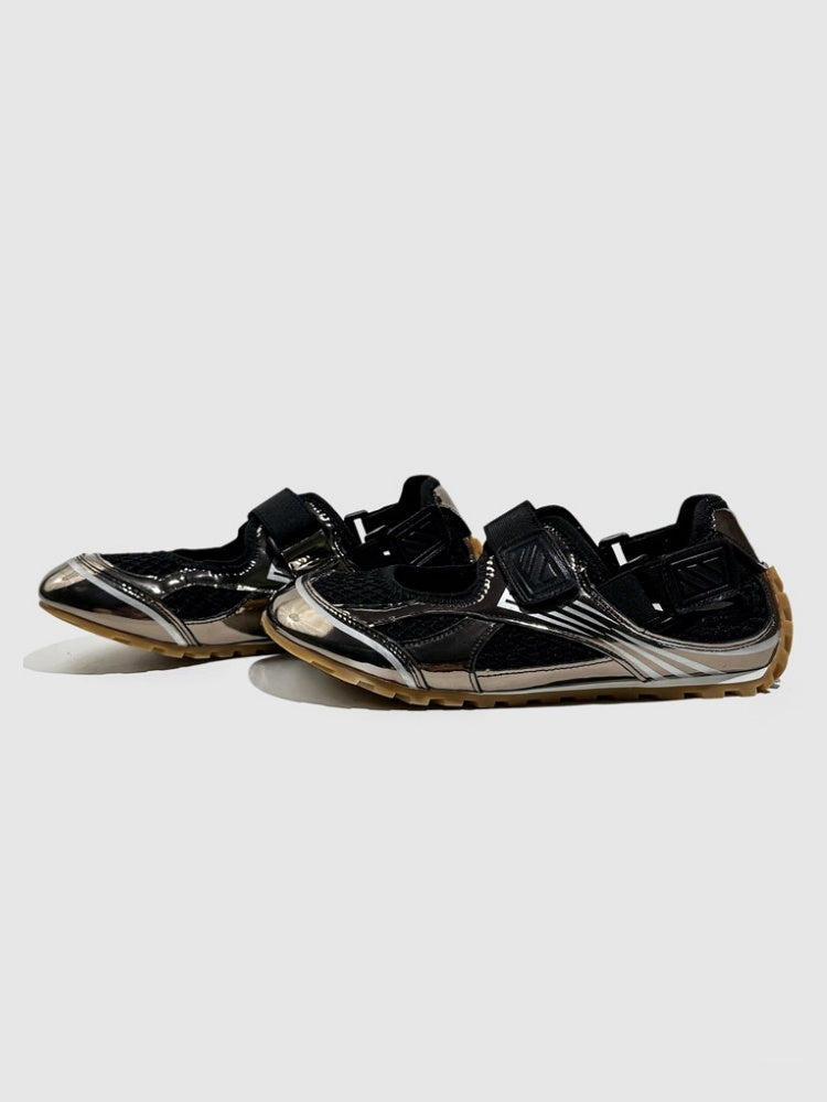 Genuine leather Mesh Velcro Shoes【s0000016780】