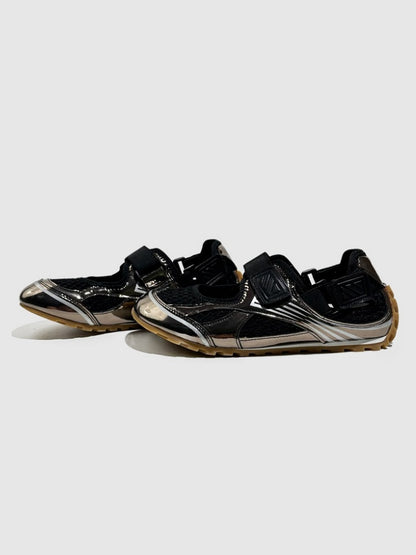 Genuine leather Mesh Velcro Shoes【s0000016780】