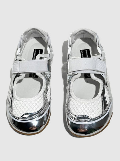Genuine leather Mesh Velcro Shoes【s0000016780】