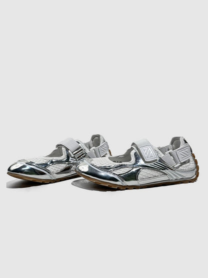 Genuine leather Mesh Velcro Shoes【s0000016780】