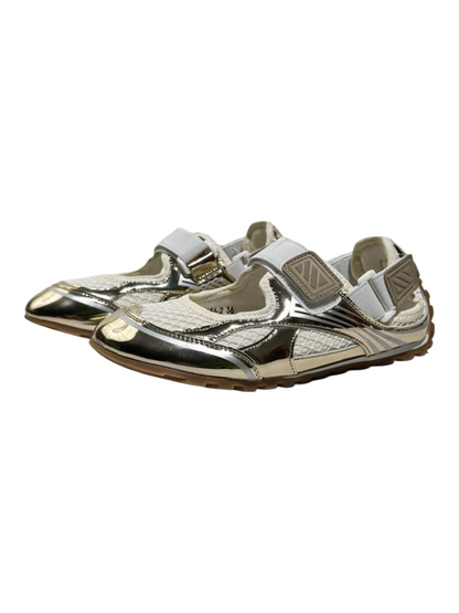 Genuine leather Mesh Velcro Shoes【s0000016780】