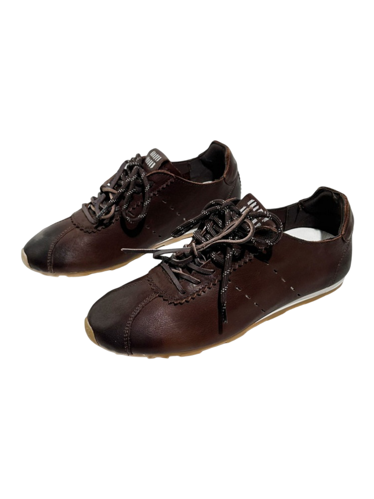 Genuine Leather Polishing Lace-Up Shoes 【s0000016786】