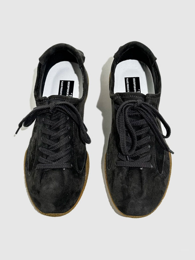 Retro Niche German Lace-Up Training Shoes【s0000016789】