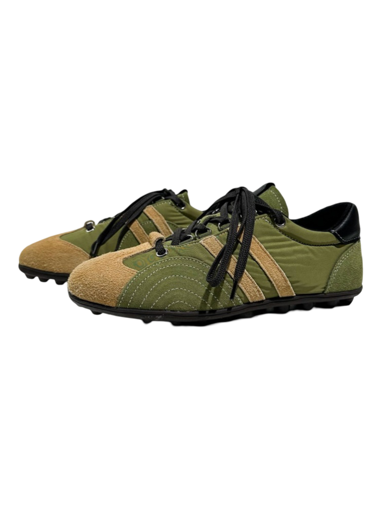 Stitching Design German Lace-Up Leather Training Shoes【s0000016790】