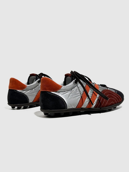Stitching Design German Lace-Up Leather Training Shoes【s0000016790】