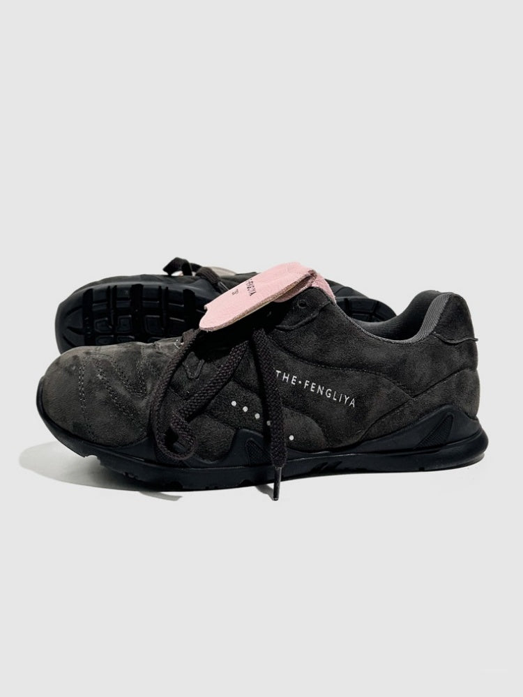 Cute Retro German Niche Non-Collision Leather Lace-Up Training Shoes【s0000016791】